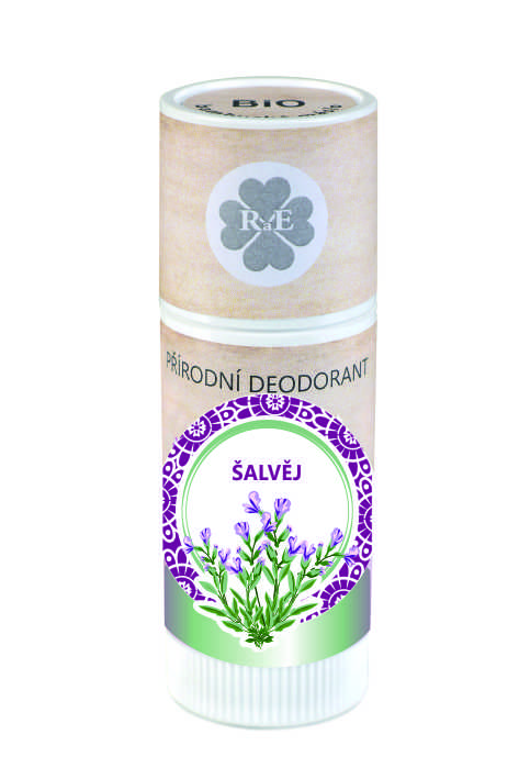 RaE Přírodní tuhý deodorant BIO bambucké máslo šalvěj 25 ml