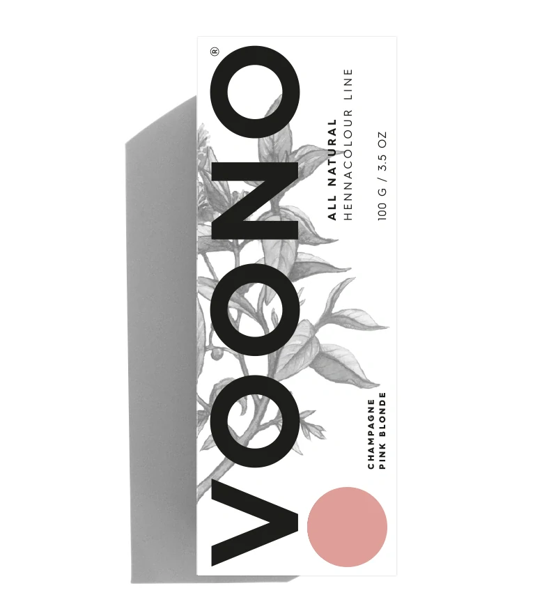 Voono barva na vlasy Champagne Pink Blonde 100 g