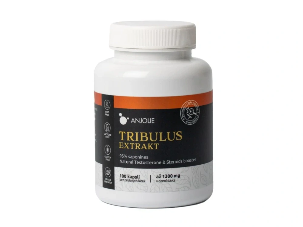 Tribulus extrakt 95 % saponinů / 100 kapslí
