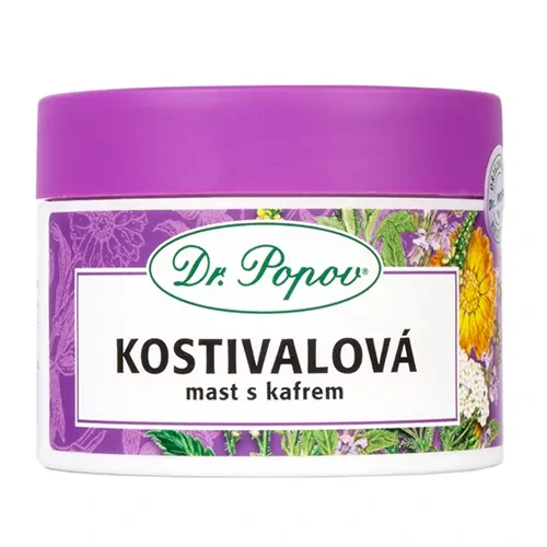 Dr. Popov Kostivalová mast s kafrem, 100 ml