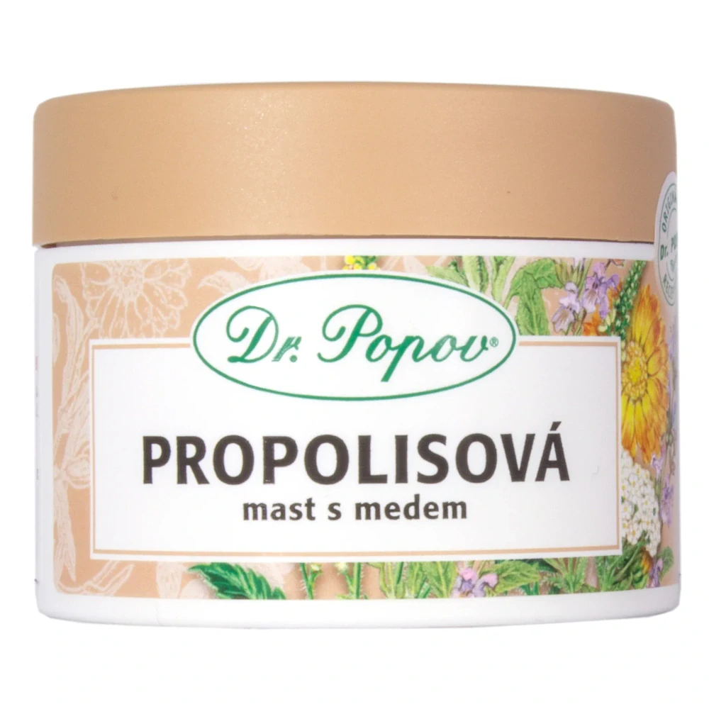 Dr. Popov Propolisová mast s medem, 100 ml