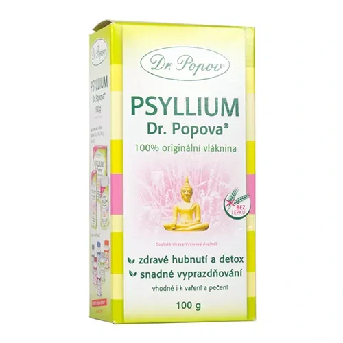 Dr. Popov Psyllium vláknina 200 g