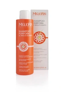 MIGLIORIN Šampon proti lupům se zlatým prosem, 200 ml