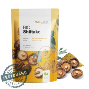 MycoMedica BIO Shiitake prášek 100g