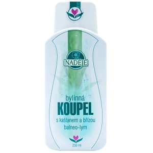 Bylinná koupel s kaštanem a břízou na lymfatický systém 250ml