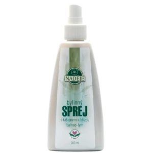 Bylinný sprej s kaštanem a břízou - lymfatický systém 200ml