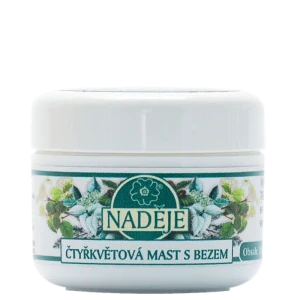 Mast čtyřkvětová s bezem 30ml