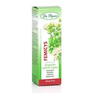 Dr. Popov Femicys, originální bylinné kapky, 50 ml