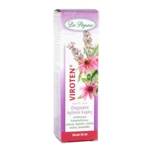 Dr. Popov VIROTEN®, originální bylinné kapky, 50 ml