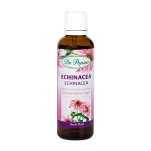 Dr. Popov Echinacea (Třapatka), originální bylinné kapky, 50 ml