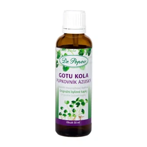 Dr. Popov Gotu kola (Brahmi), originální bylinné kapky, 50 ml
