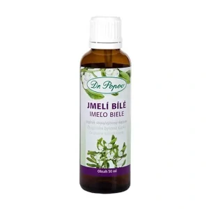 Dr. Popov Jmelí bílé, originální bylinné kapky, 50 ml
