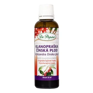 Dr. Popov Klanopraška čínská plod, originální bylinné kapky, 50 ml