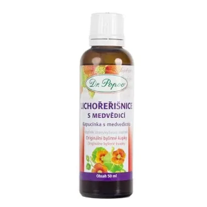 Dr. Popov Lichořeřišnice s medvědicí, originální bylinné kapky, 50 ml
