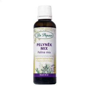 Dr. Popov Pelyněk mix, originální bylinné kapky, 50 ml