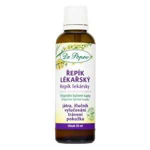 Dr. Popov Řepík lékařský, originální bylinné kapky, 50 ml