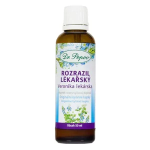 Dr. Popov Rozrazil lékařský, originální bylinné kapky, 50 ml
