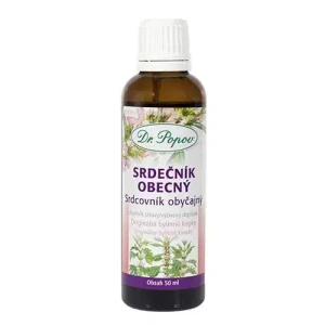 Dr. Popov Srdečník obecný, originální bylinné kapky, 50 ml
