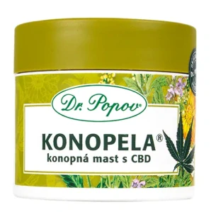 Dr. Popov Konopná mast Konopela®s CBD, 50 ml