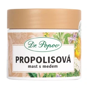 Dr. Popov Propolisová mast s medem, 50 ml