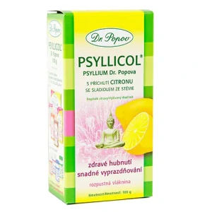 Dr. Popov Psyllicol® s příchutí citronu, 100 g