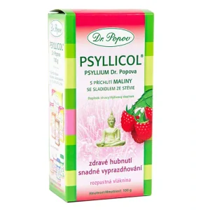 Dr. Popov Psyllicol® s příchutí maliny, 100 g