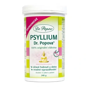 Dr. Popov Psyllium vláknina DÓZA 240 g