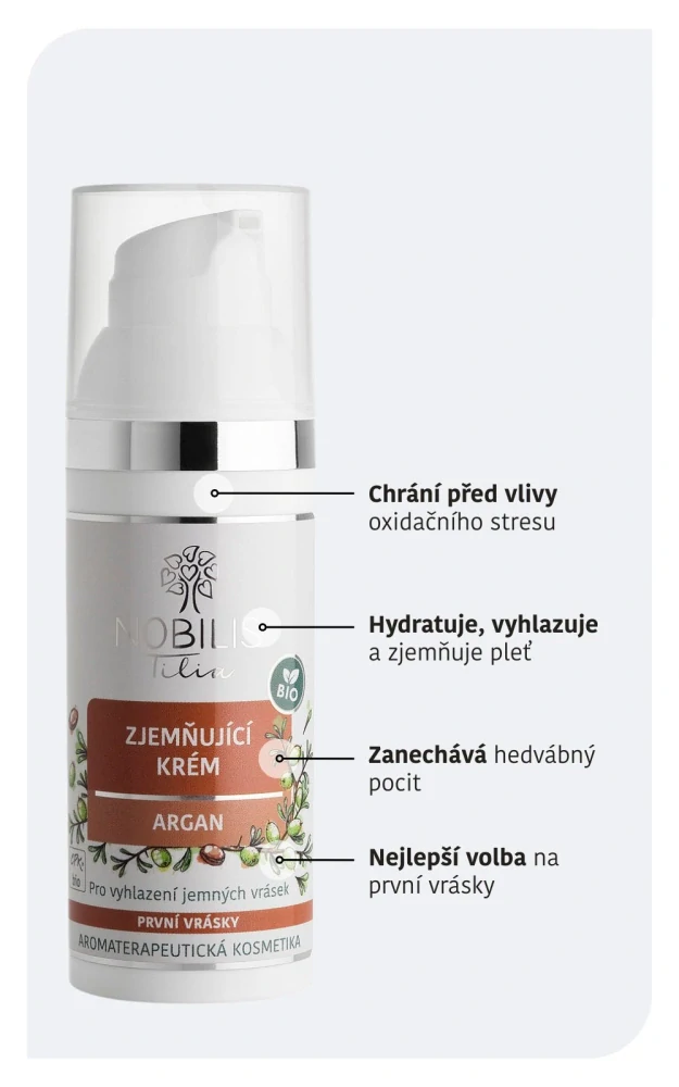 Zjemňující krém Argan 50 ml