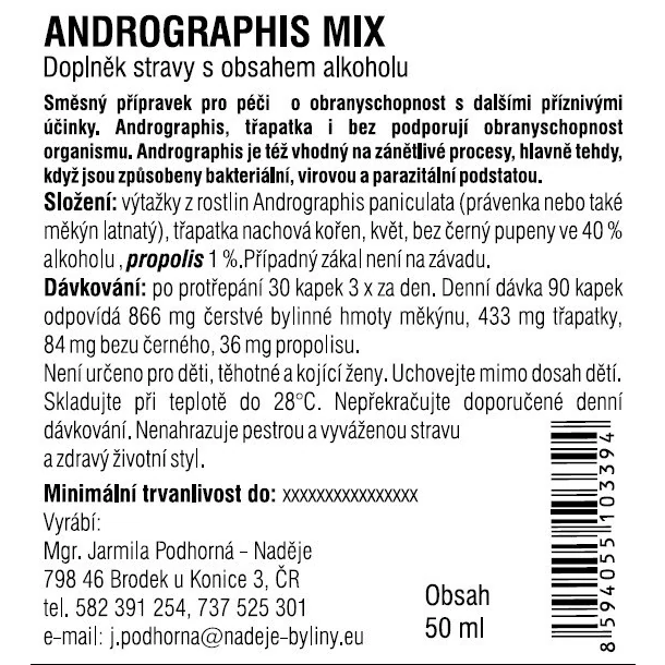 Andrographis mix 50ml