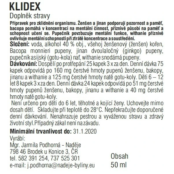 Klidex 50ml