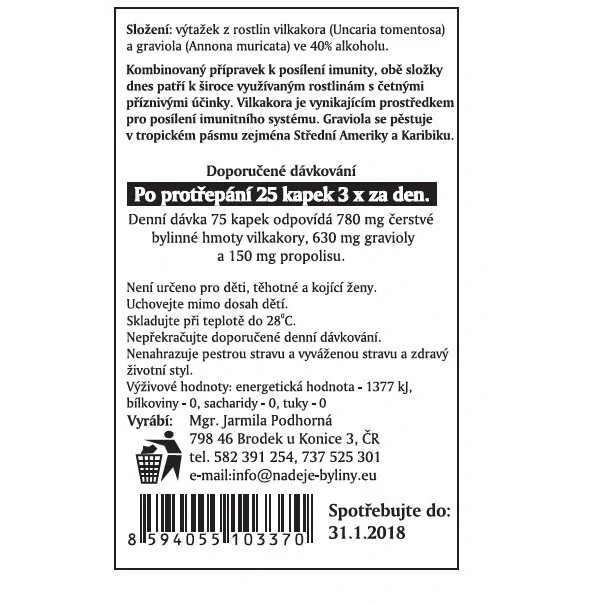 Vilcacora + Graviola 50ml