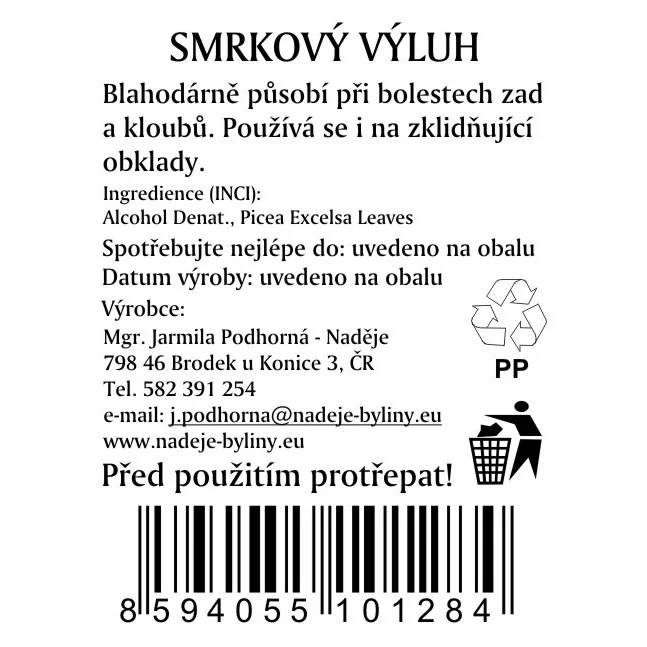 Smrkový výluh 115ml