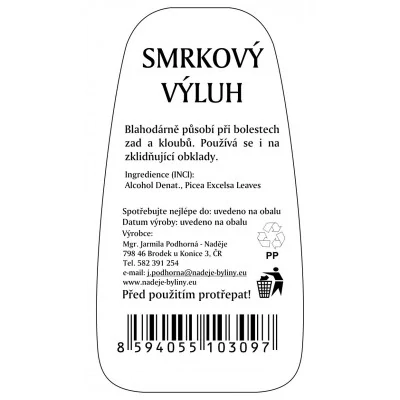 Smrkový výluh 200ml