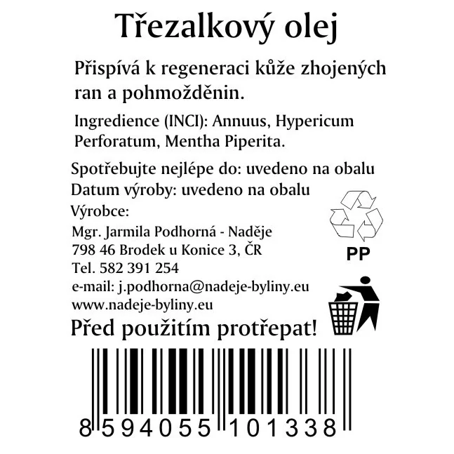Třezalkový olej 500ml