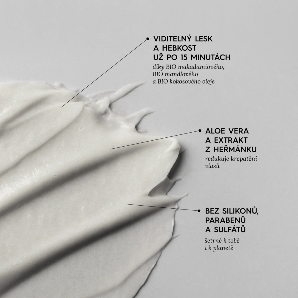 15minutová vyživující maska – ORGANIC LINE 250ml
