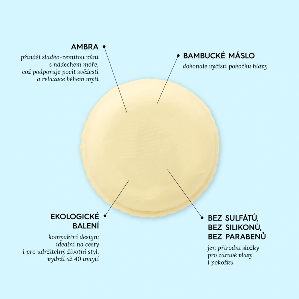 Maxi kondicionér s Ambrou pro lesklé vlasy 80 g