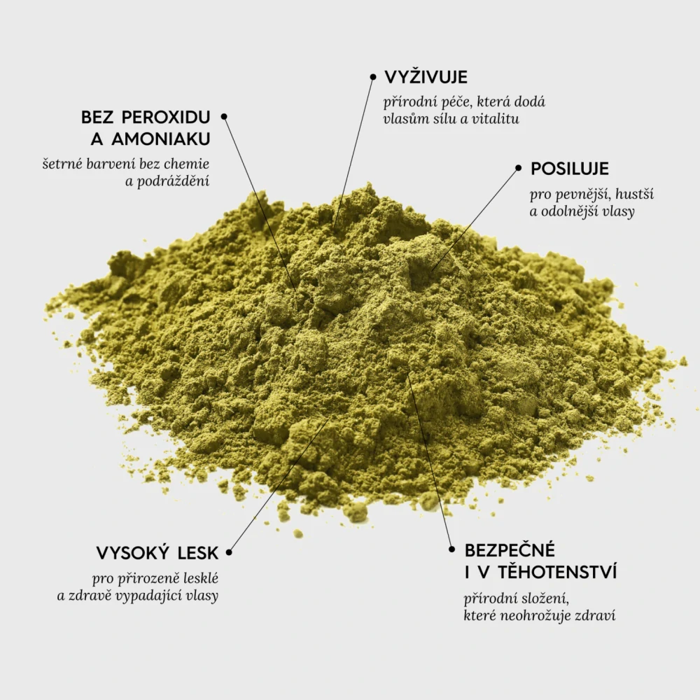 Voono barva na vlasy Light Brown 100 g