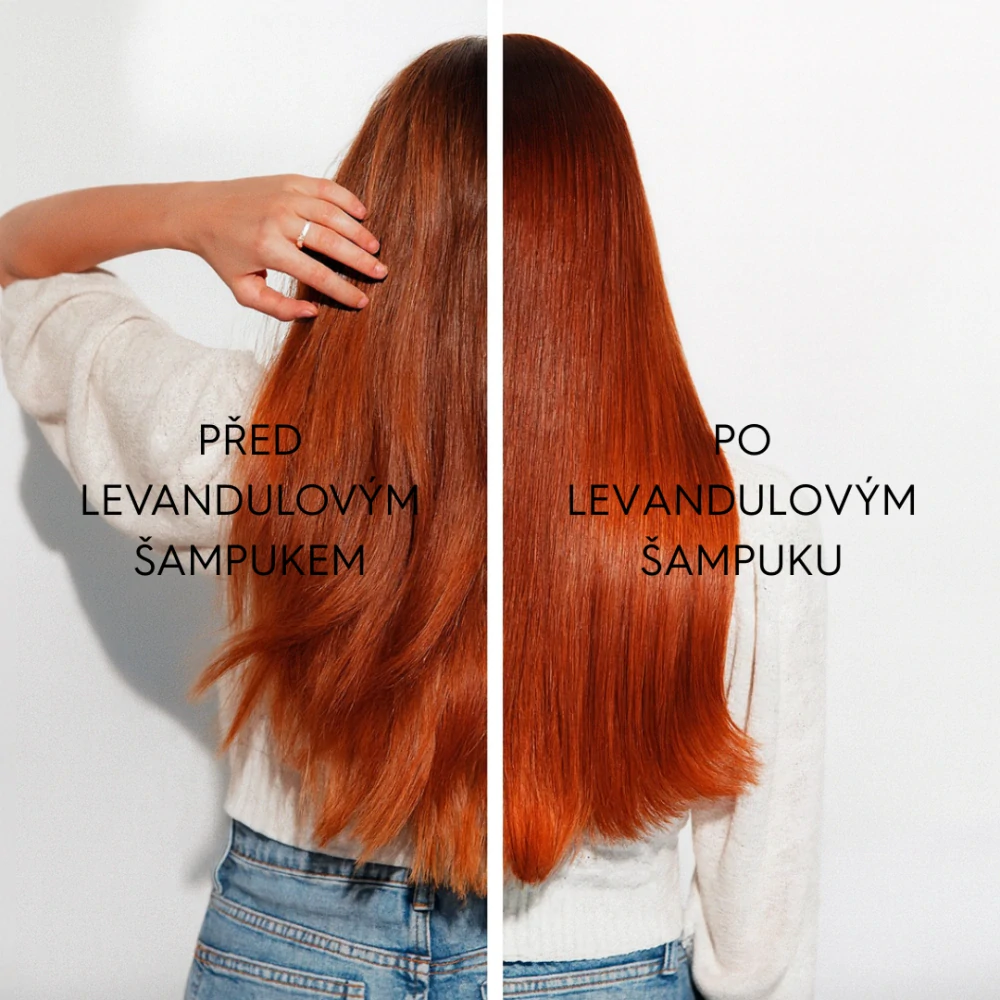 Cestovní mini levandulový šampuk pro hebké a lesklé vlasy 24g