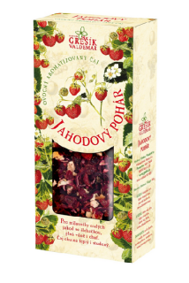 Grešík Jahodový pohár čaj 100 g