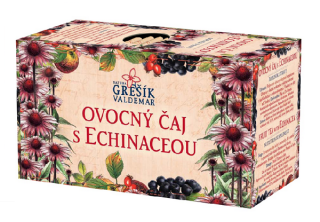 Grešík Ovocný čaj s echinaceou 20 x 1,5 g