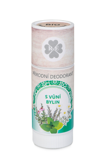 RaE Přírodní deodorant BIO bambucké máslo s vůní bylinek 25 ml