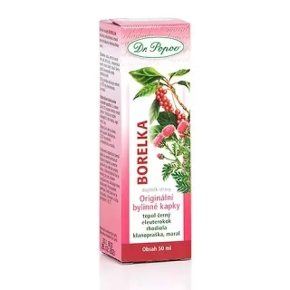 Dr. Popov Borelka, originální bylinné kapky, 50 ml