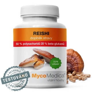 MycoMedica Reishi 50 % 90 kapslí