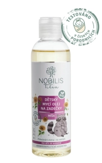 Dětský mycí olej na zadečky Míša 200 ml