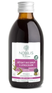Dětský BIO sirup s jitrocelem Emílek 250 ml